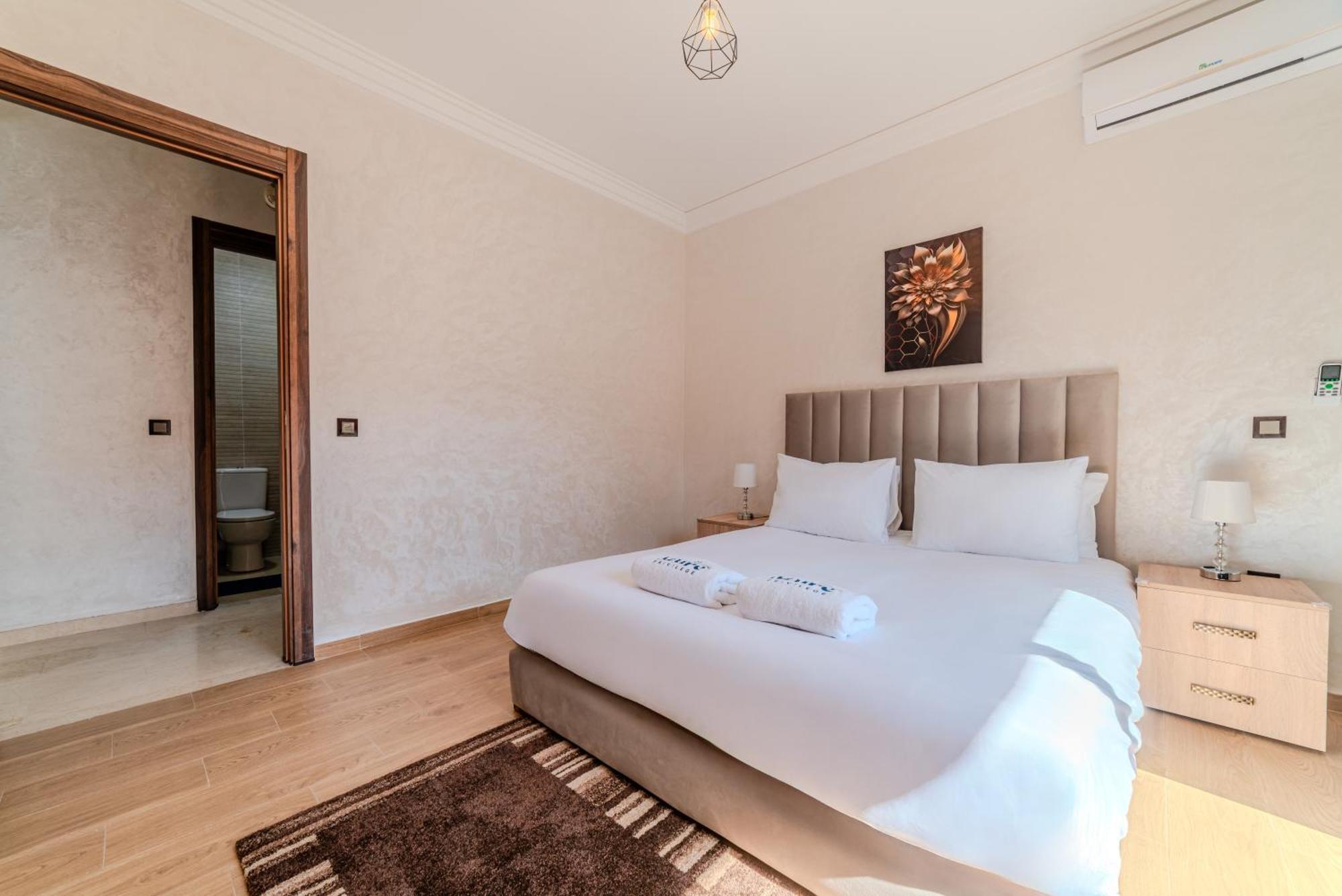 Modern Pres M-avenue With Balcony, Pool & Parking Appartement Marrakesh