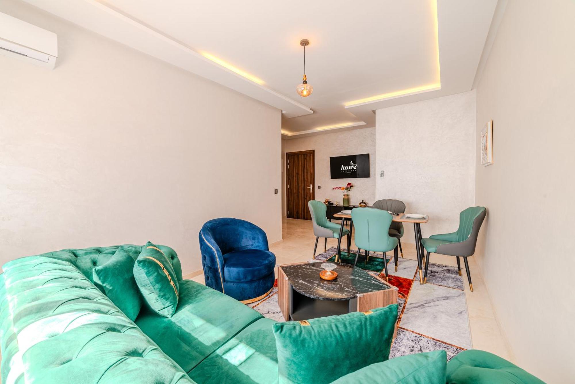 Modern Pres M-avenue With Balcony, Pool & Parking Appartement Marrakesh