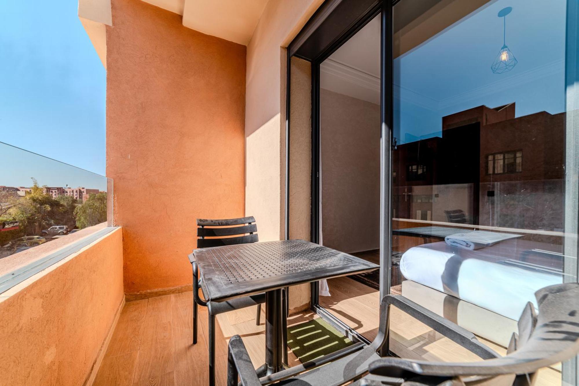 Modern Pres M-avenue With Balcony, Pool & Parking Appartement Marrakesh