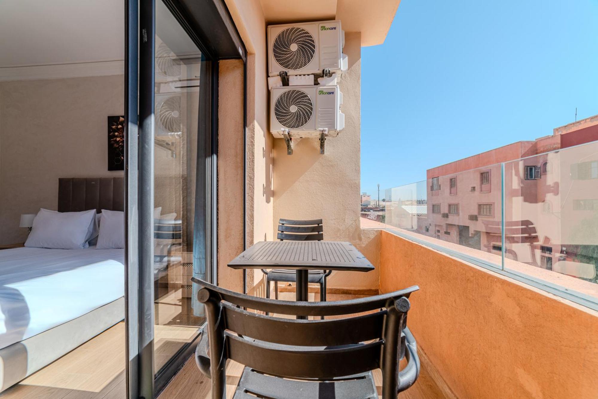Modern Pres M-avenue With Balcony, Pool & Parking Marrakesh